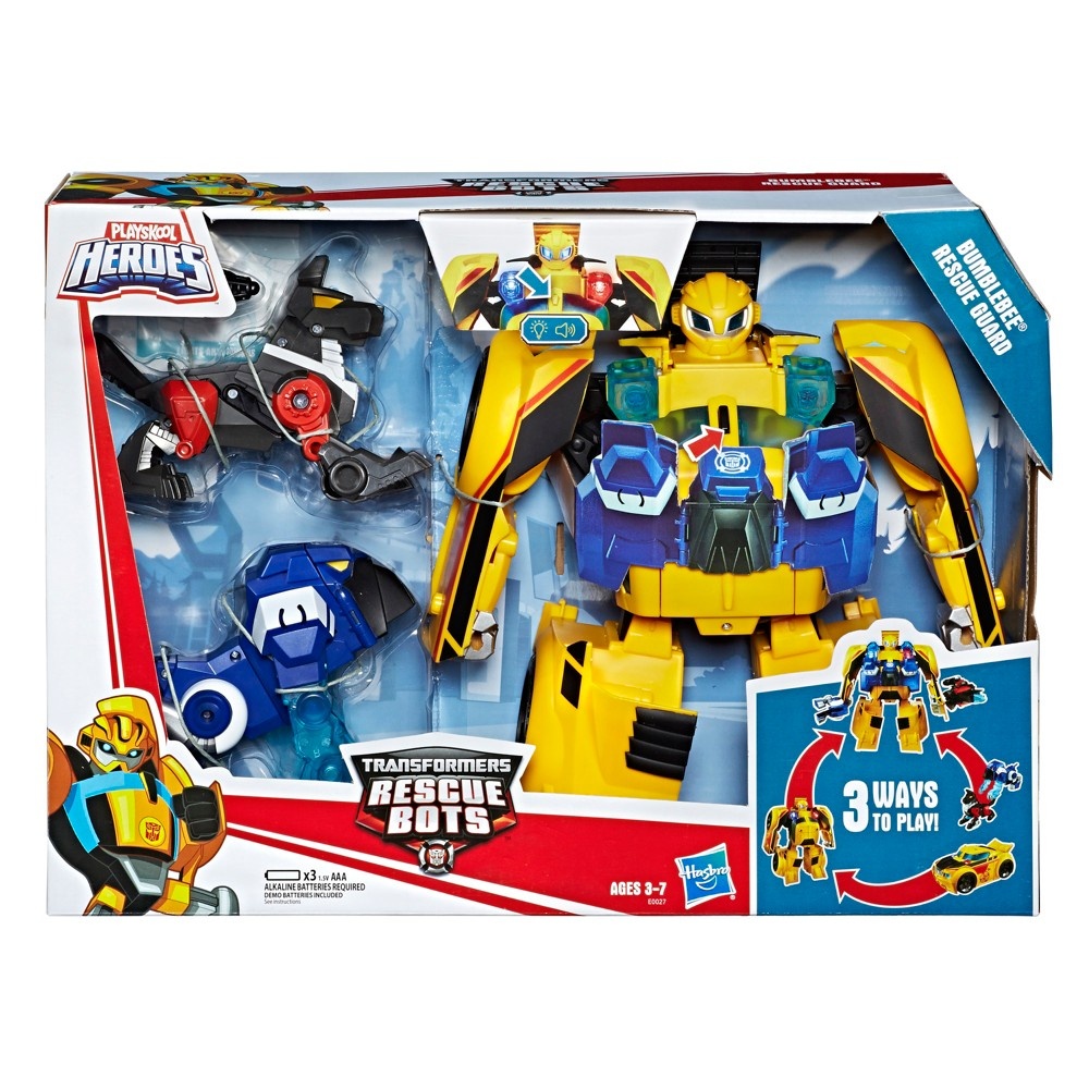 slide 7 of 7, Playskool Heroes Transformers Rescue Bots Bumblebee Rescue Guard, 1 ct