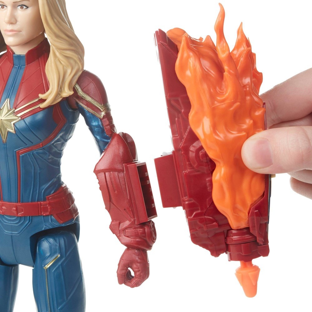 slide 11 of 14, Marvel Avengers Endgame Titan Hero Series Captain Marvel Action Figure, 1 ct