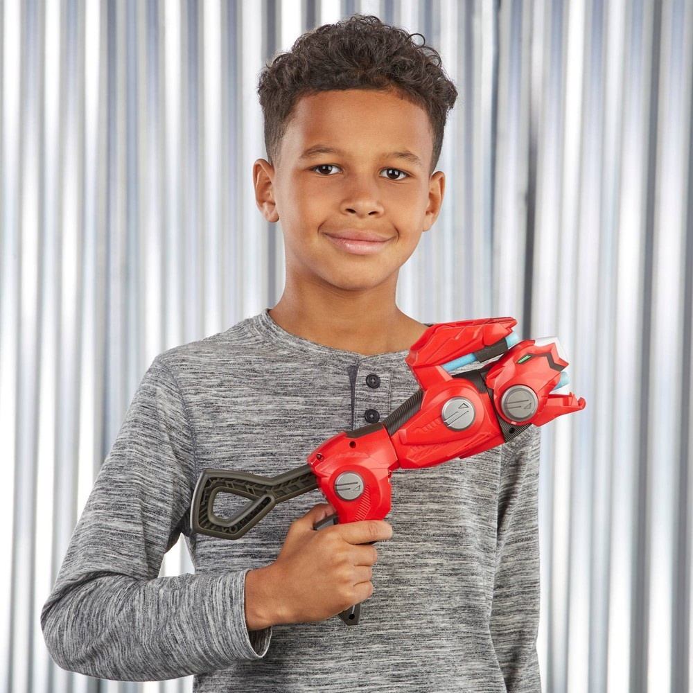 slide 3 of 16, Power Rangers Beast Morphers Cheetah Beast Blaster Red Ranger Roleplay Toy, Includes 3 Nerf Darts, 1 ct