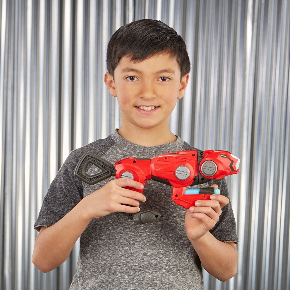 slide 16 of 16, Power Rangers Beast Morphers Cheetah Beast Blaster Red Ranger Roleplay Toy, Includes 3 Nerf Darts, 1 ct