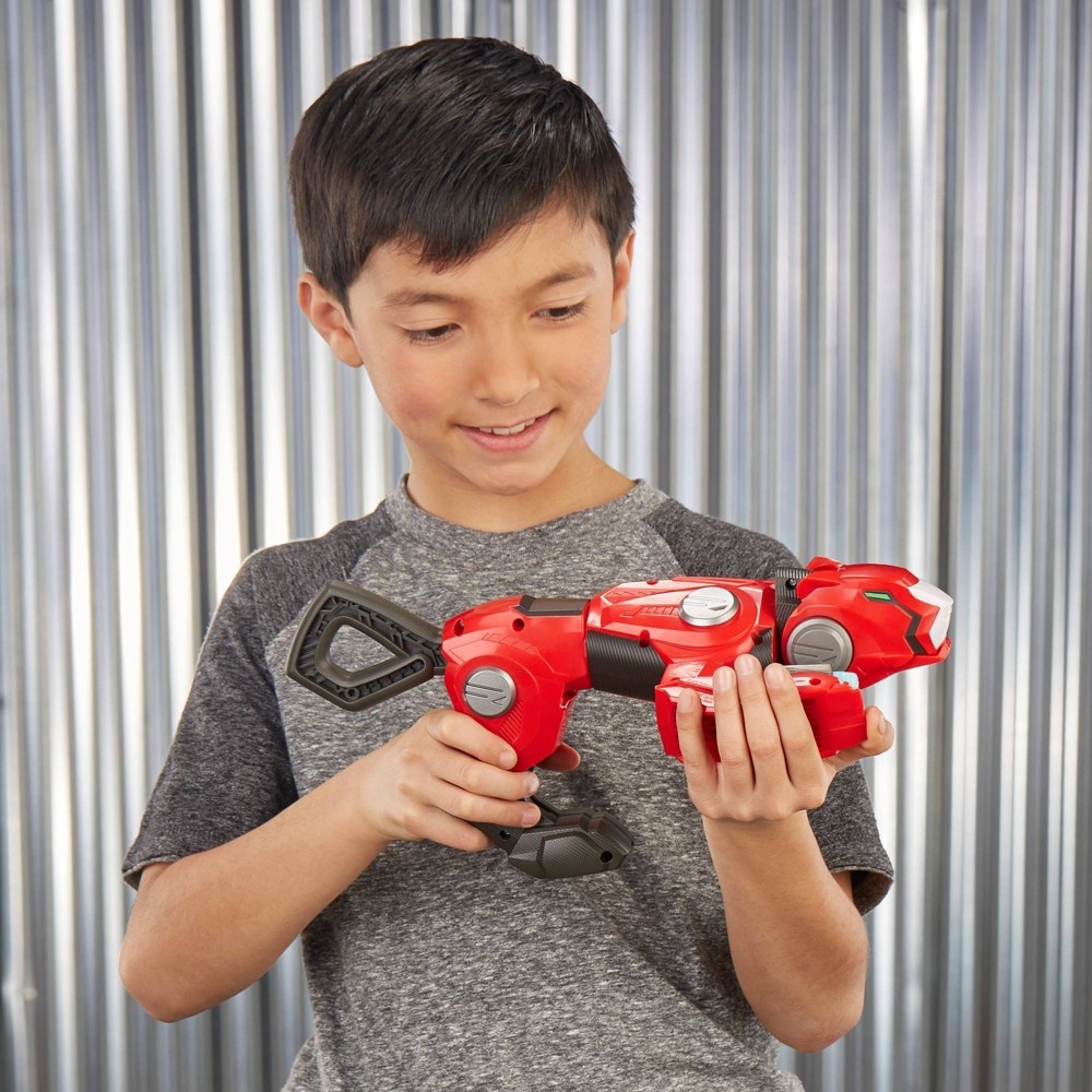 slide 4 of 16, Power Rangers Beast Morphers Cheetah Beast Blaster Red Ranger Roleplay Toy, Includes 3 Nerf Darts, 1 ct