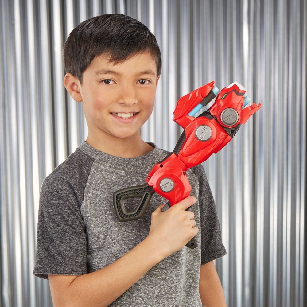 slide 11 of 16, Power Rangers Beast Morphers Cheetah Beast Blaster Red Ranger Roleplay Toy, Includes 3 Nerf Darts, 1 ct