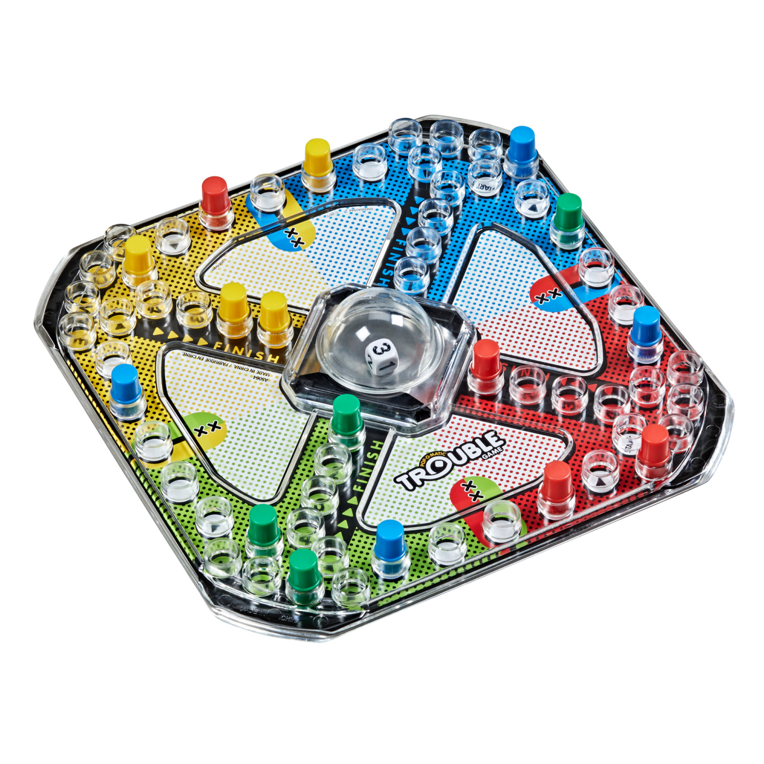 slide 6 of 6, Hasbro Ages 5+ Pop-O-Matic Trouble Game 1 ea, 1 ct