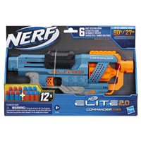 slide 3 of 5, Nerf Has Nef Elite Comndr Dart Gun - EA, 1 ct