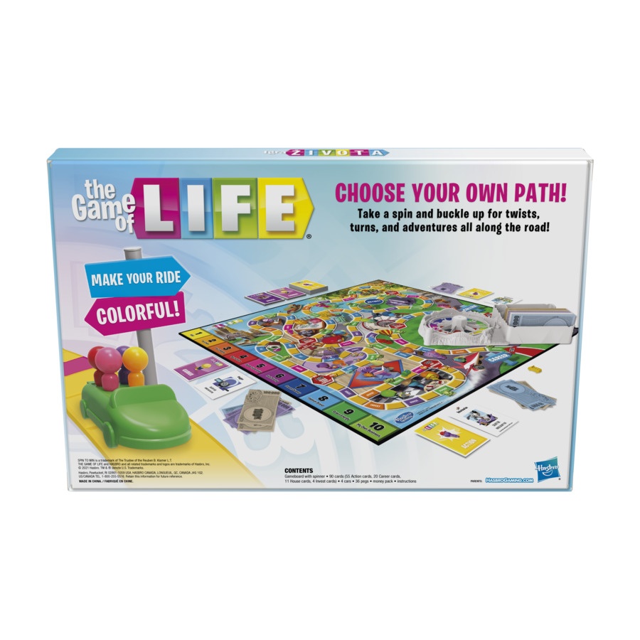 slide 2 of 3, Hasbro Life Game, 1 ct