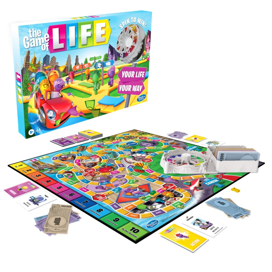 slide 3 of 3, Hasbro Life Game, 1 ct