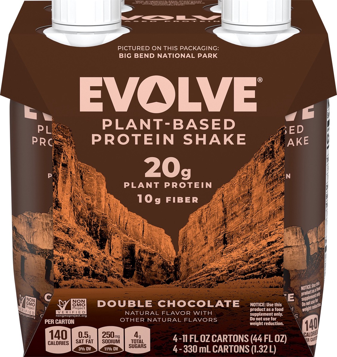 slide 1 of 7, Evolve Protein Shake, 4 ct; 11 oz