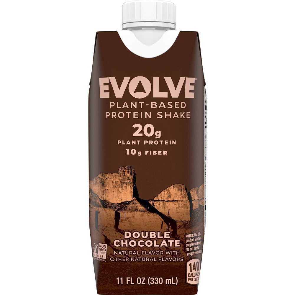 slide 6 of 7, Evolve Protein Chocolate Shakes, 4 ct; 11 oz