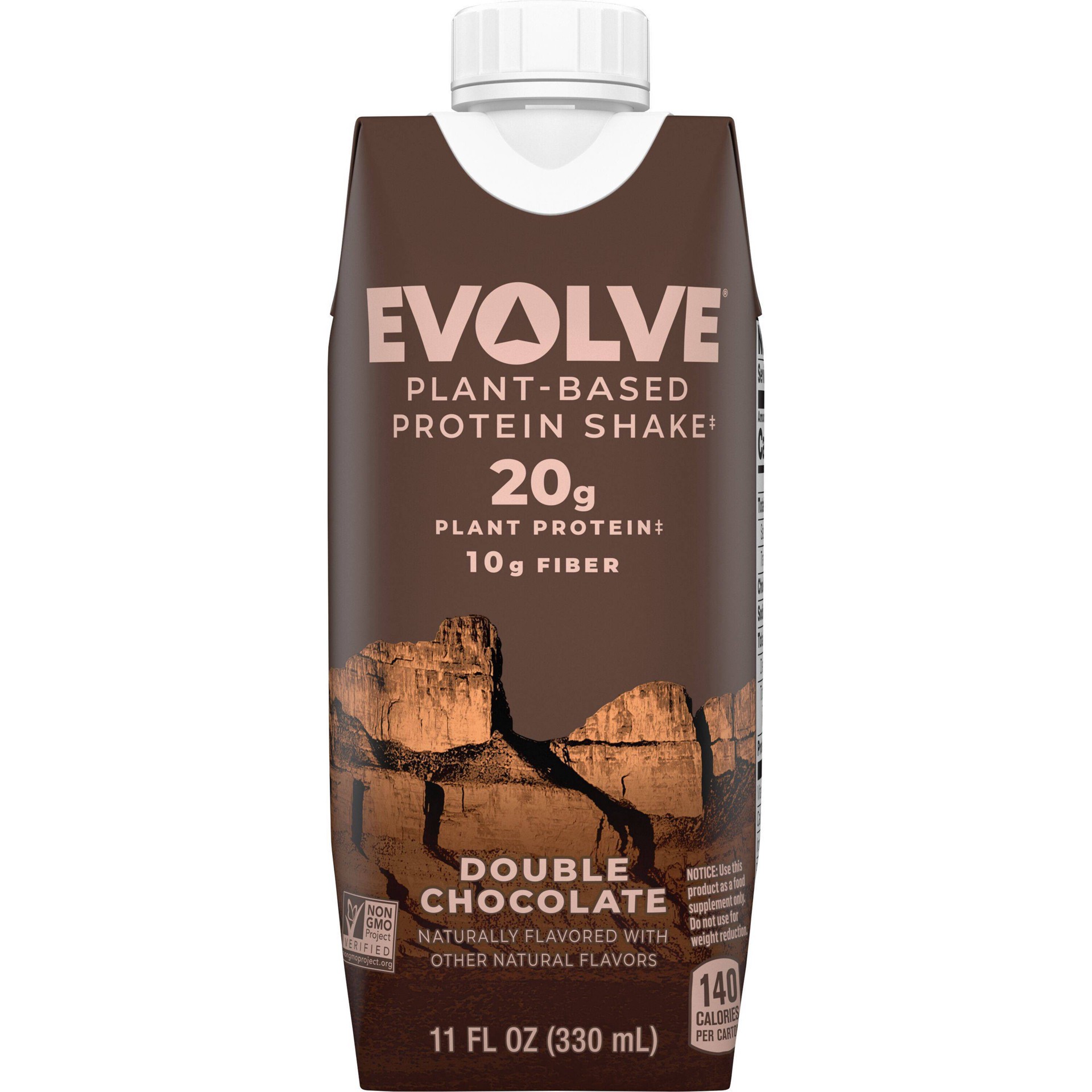 slide 2 of 7, Evolve Protein Chocolate Shakes, 4 ct; 11 oz
