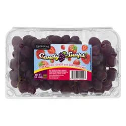 Flavor Grown Grape Crunch Candy Snaps Seedless Red Strawberry Flavor Table Grapes 1.0 lb