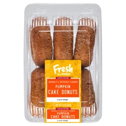 Fresh From Meijer Bakery Pumpkin Cake Donut, 6 Ct