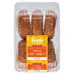Fresh From Meijer Bakery Pumpkin Cake Donut, 6 Ct
