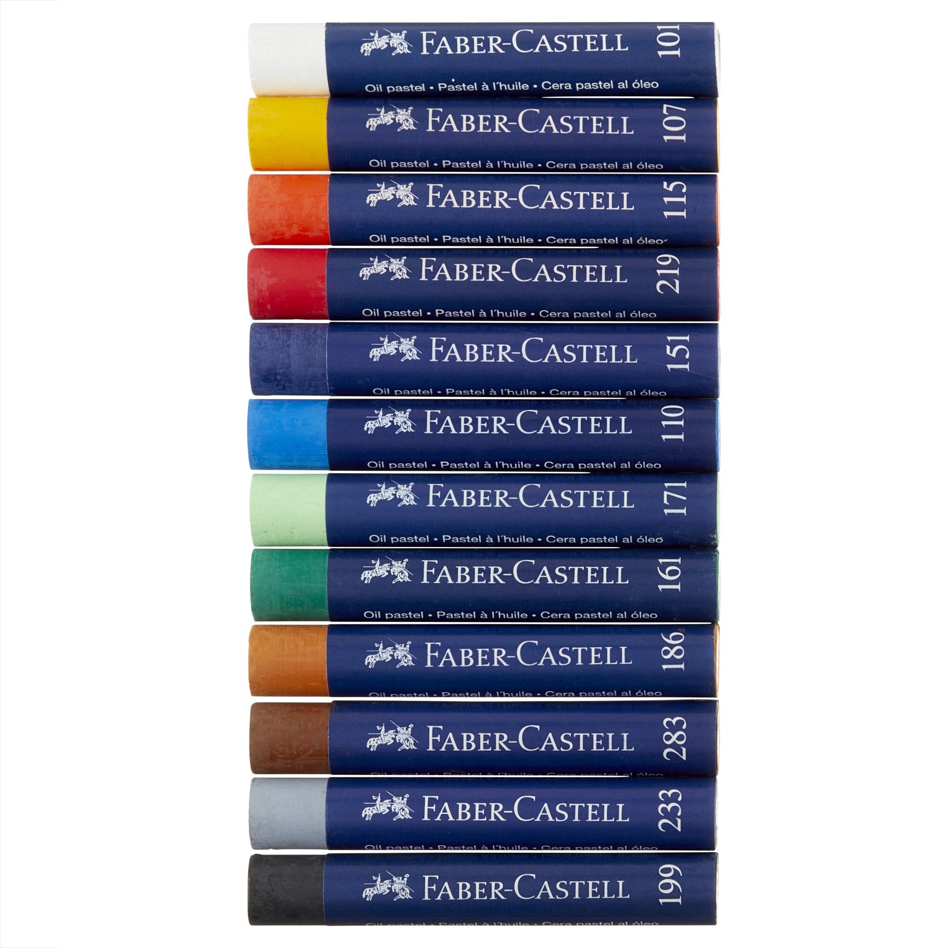 slide 6 of 7, Faber-Castell Faber Castell 12 Color Oil Pastel Set, 12 pastels
