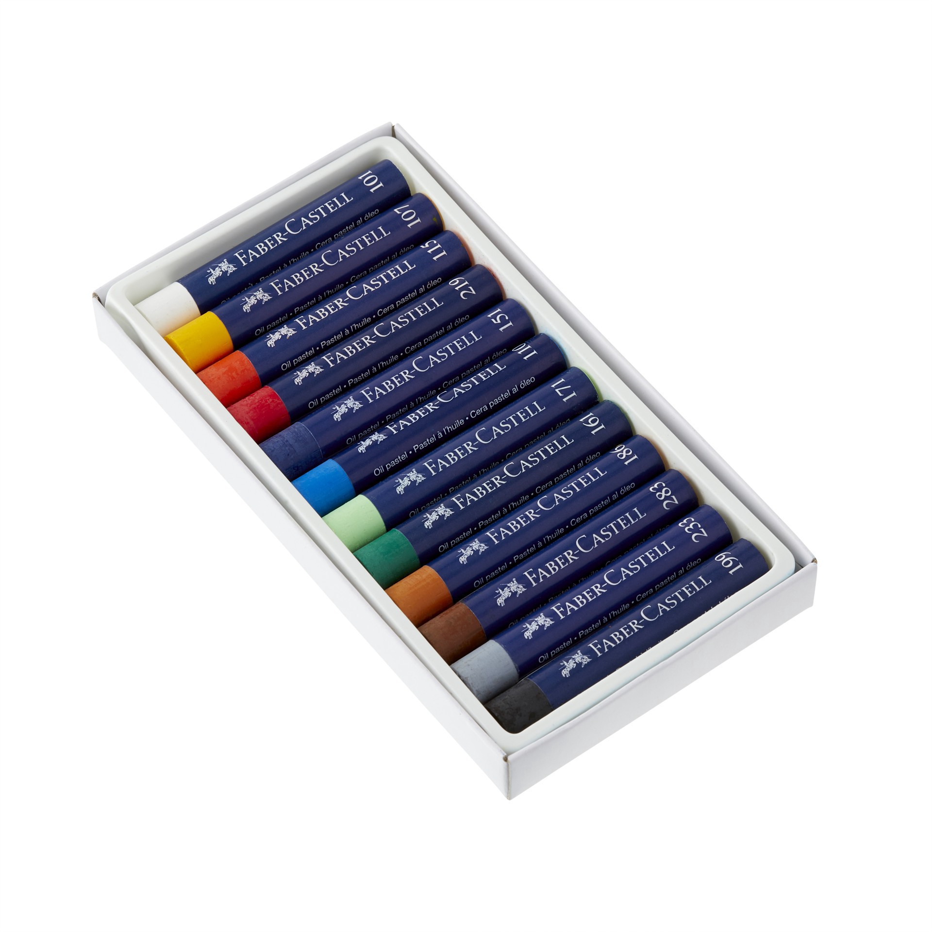 slide 7 of 7, Faber-Castell Faber Castell 12 Color Oil Pastel Set, 12 pastels