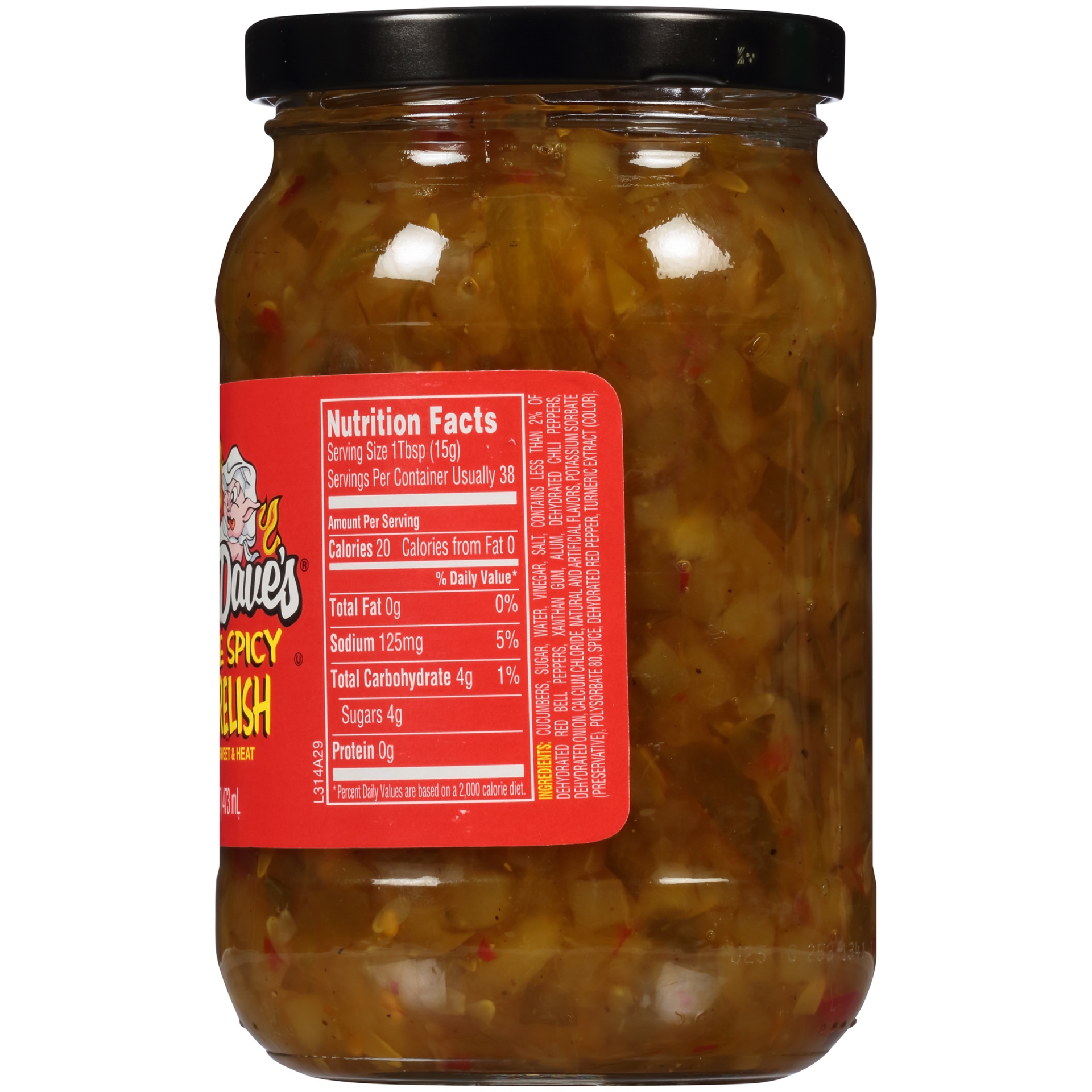 slide 3 of 6, Famous Dave's Signature Spicy Pickle Relish, 16 oz