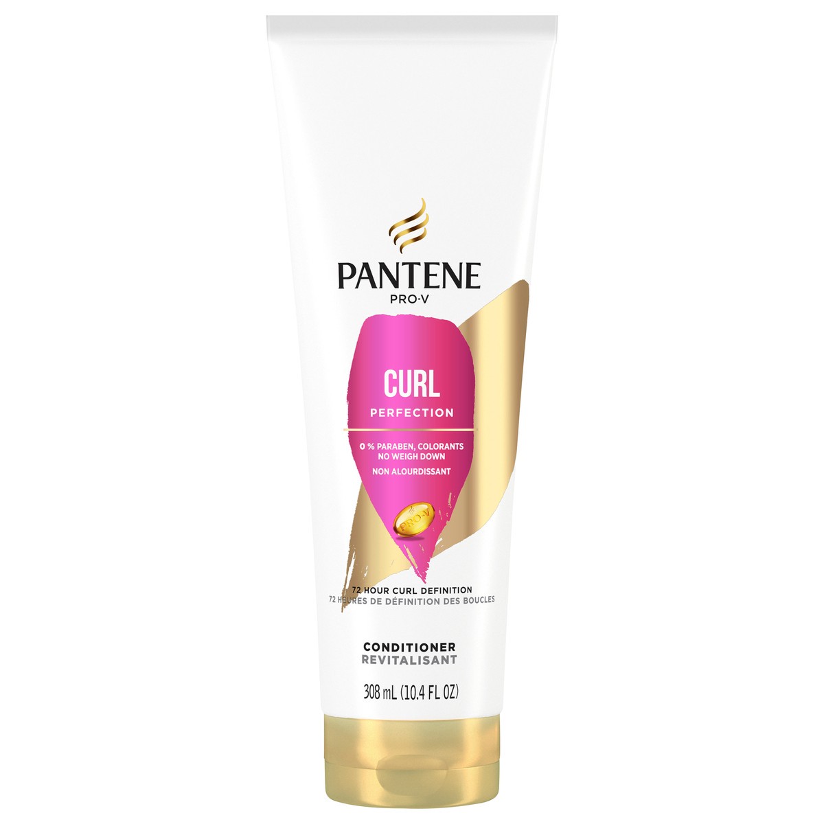 slide 1 of 9, PANTENE PRO-V Curl Perfection Conditioner, 10.4oz/308mL, 10.40 fl oz