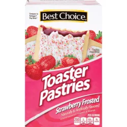 Best Choice Strawberry Frosted Toaster Pastries