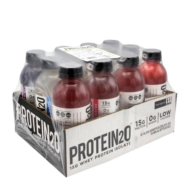 slide 1 of 1, Protein2o Variety Pack, 12 ct; 16.9 fl oz