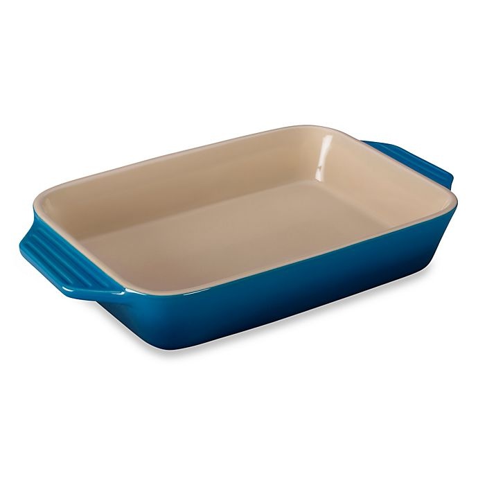 slide 1 of 1, Le Creuset Rectangular Baking Dish - Marseille, 25 in x 12.5 in, set 8