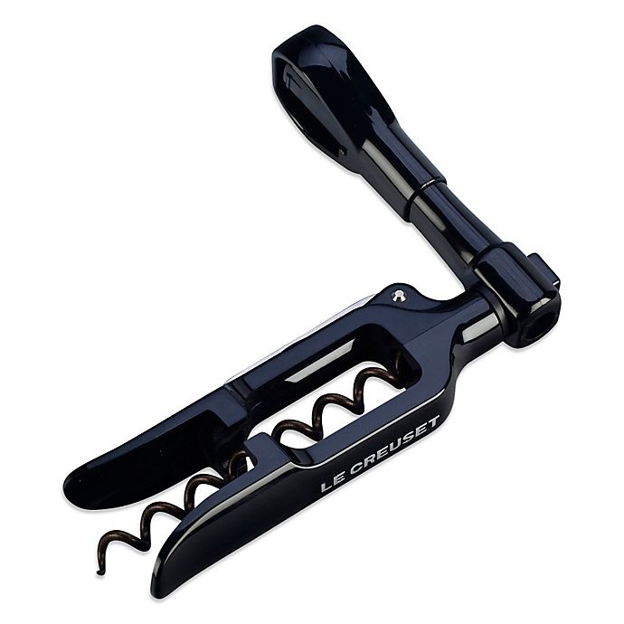 slide 1 of 1, Le Creuset Pocket Model Corkscrew - Black, 1 ct