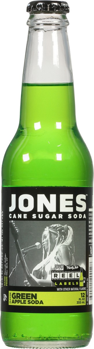 slide 9 of 9, Jones Green Apple Soda - 12 fl oz, 12 fl oz