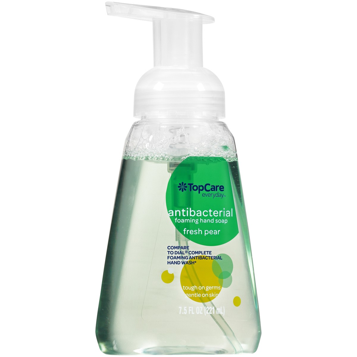 slide 2 of 8, TopCare Antibacterial Foaming Hand Soap, Fresh Pear, 7.5 oz