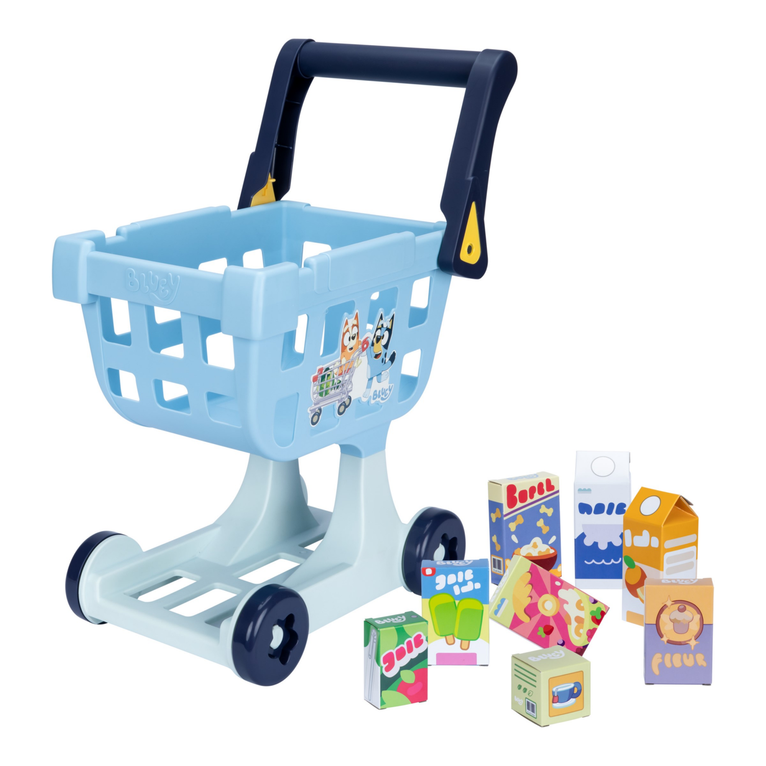 slide 4 of 4, Bluey Shopping Cart, 1 ct