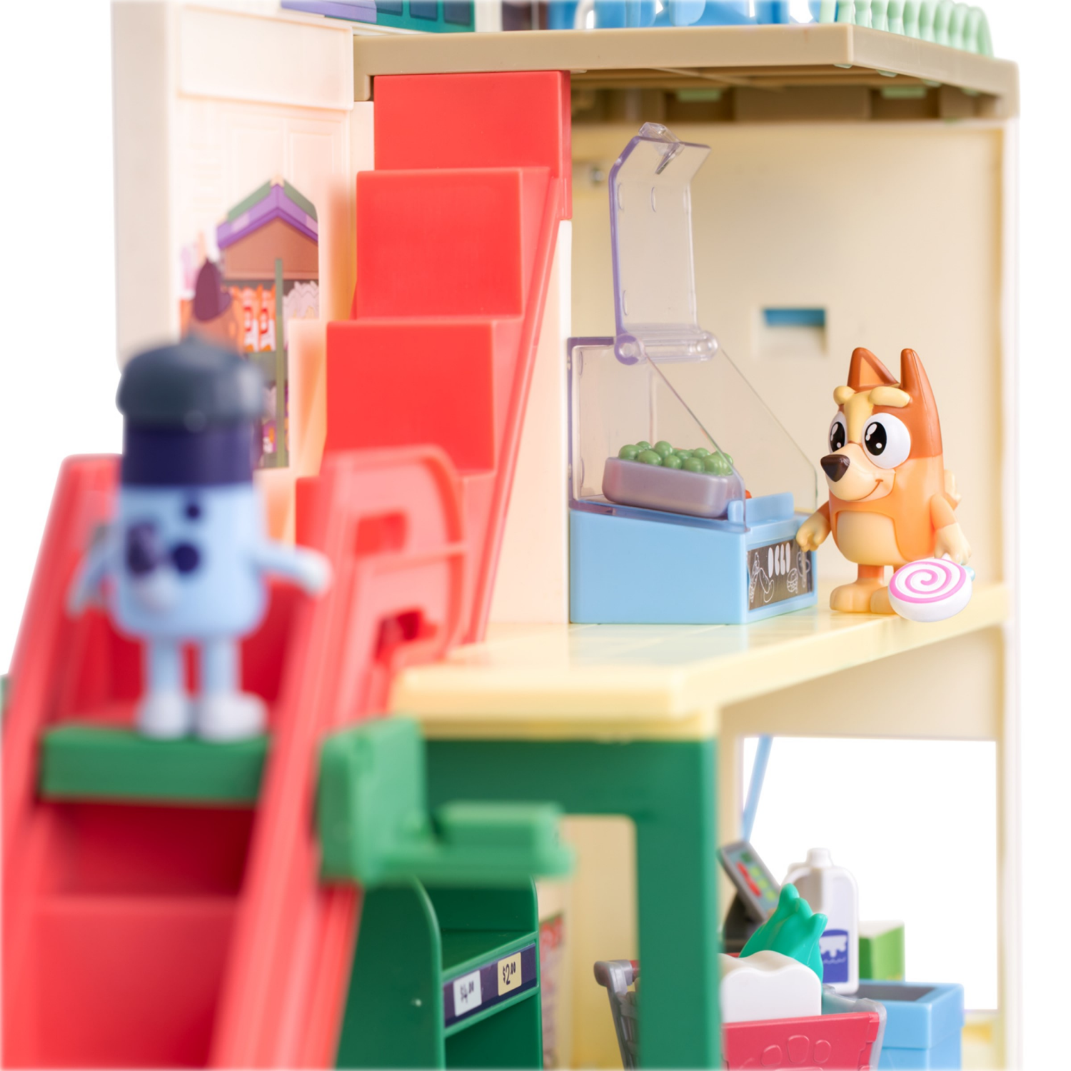 slide 3 of 8, Bluey Let's Play Chef Supermarket Playset - 22pk, 22 ct
