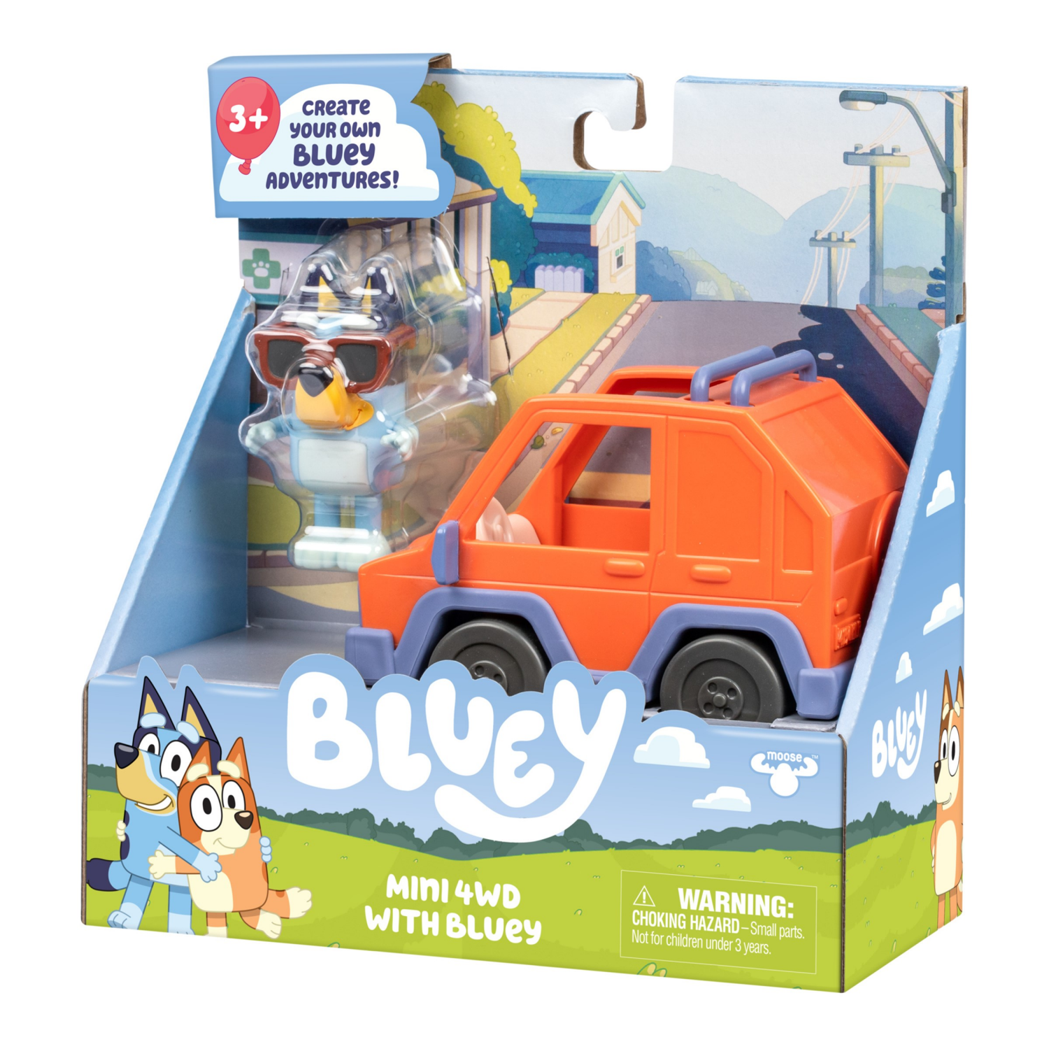 slide 7 of 7, Bluey Vehicle Figure, 1 ct