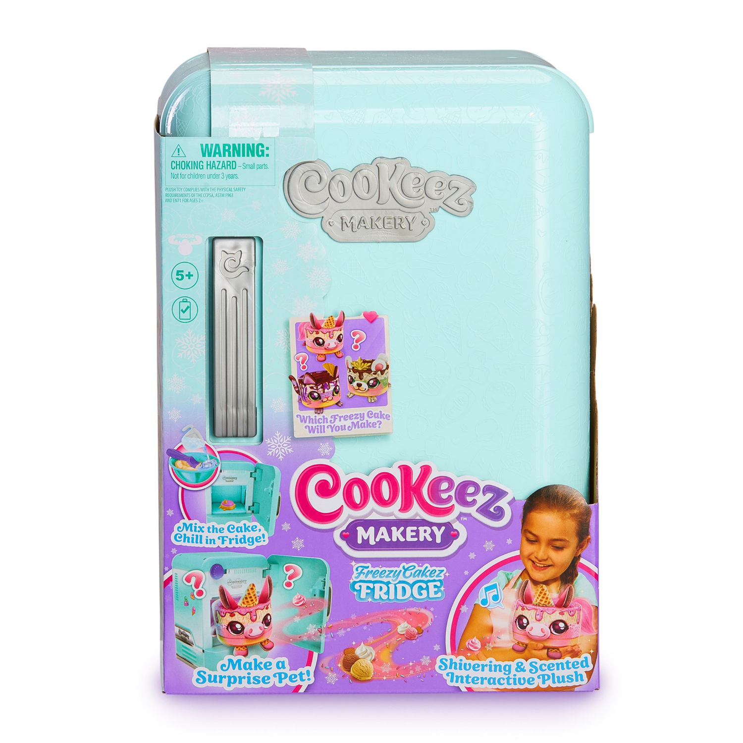 slide 4 of 6, Cookeez Makery Freezy Cakez Fridge, 1 ct