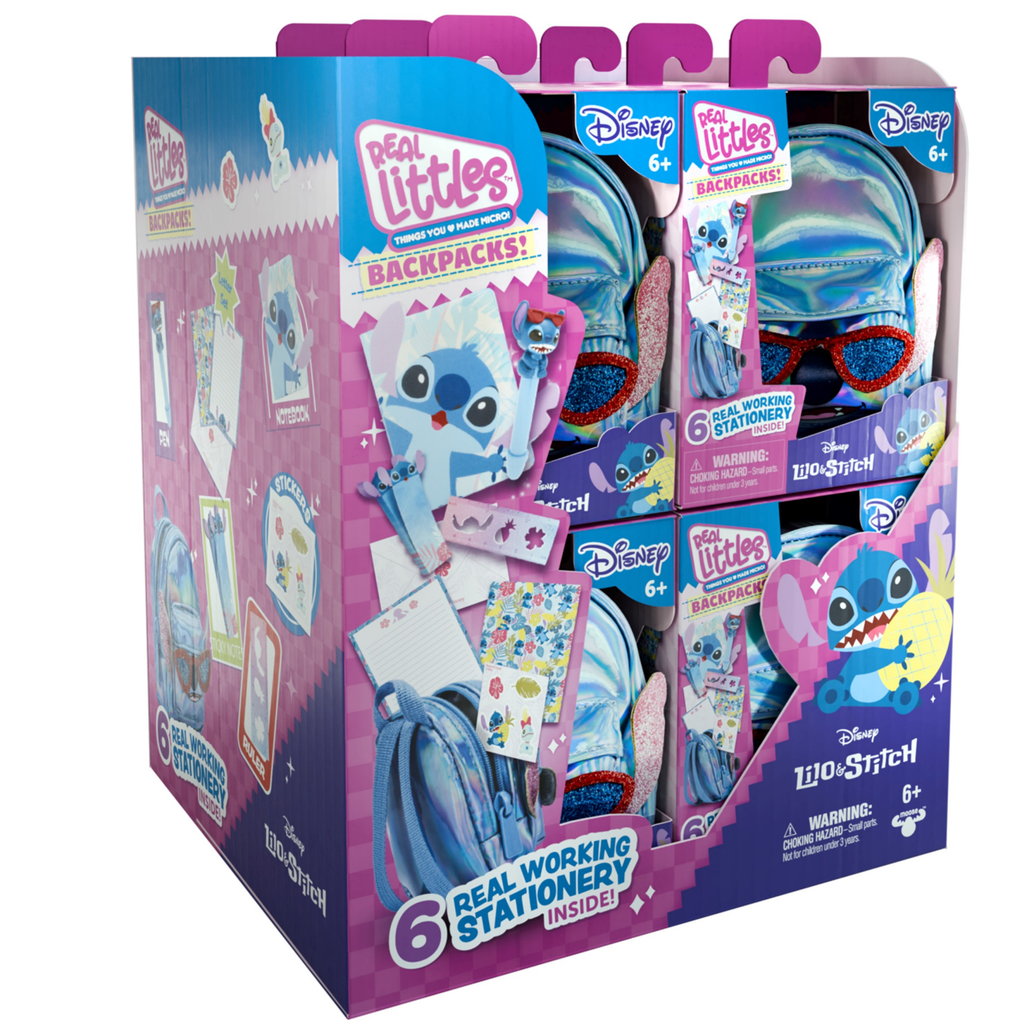 slide 3 of 5, Real Littles Disney Lilo & Stitch Backpack & Stationery Kit, 1 ct