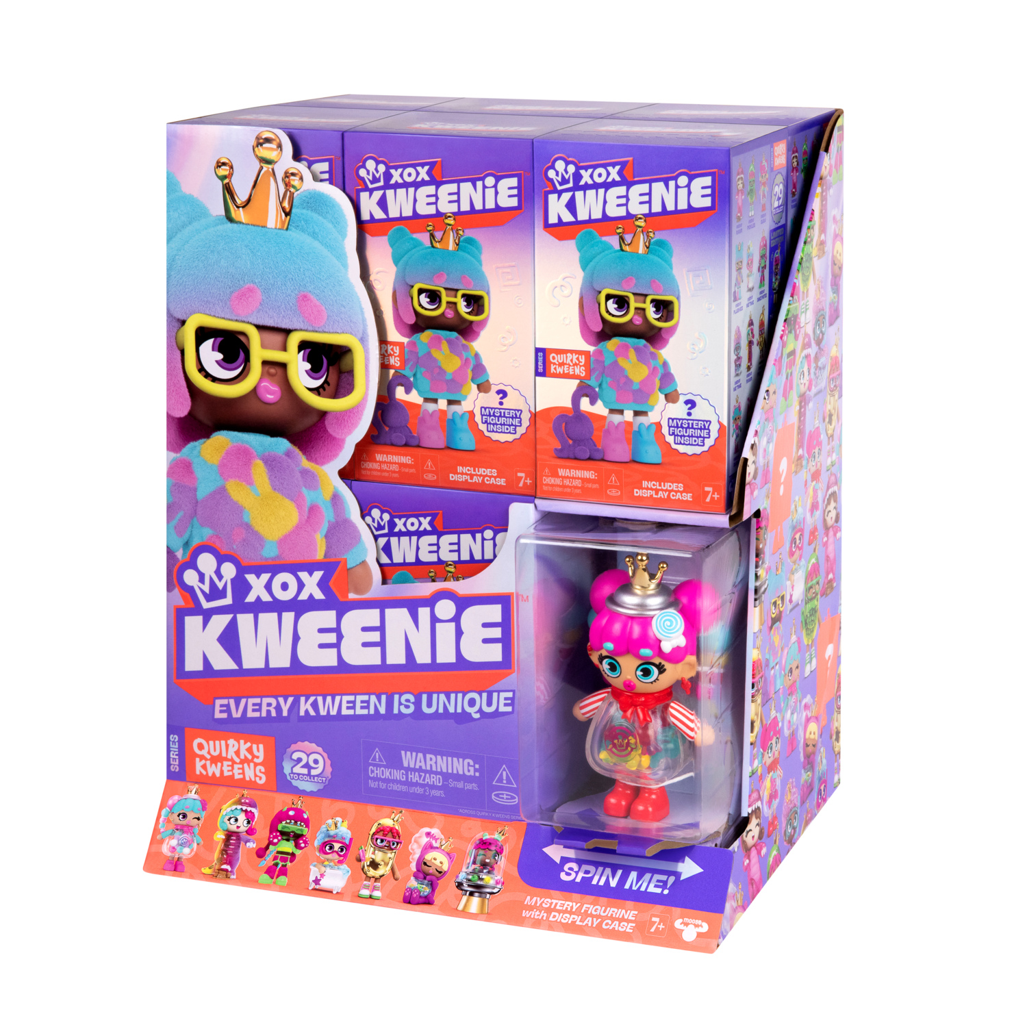 slide 1 of 5, Xox Kweenie Single Pk Quirky Cdu, 1 ct