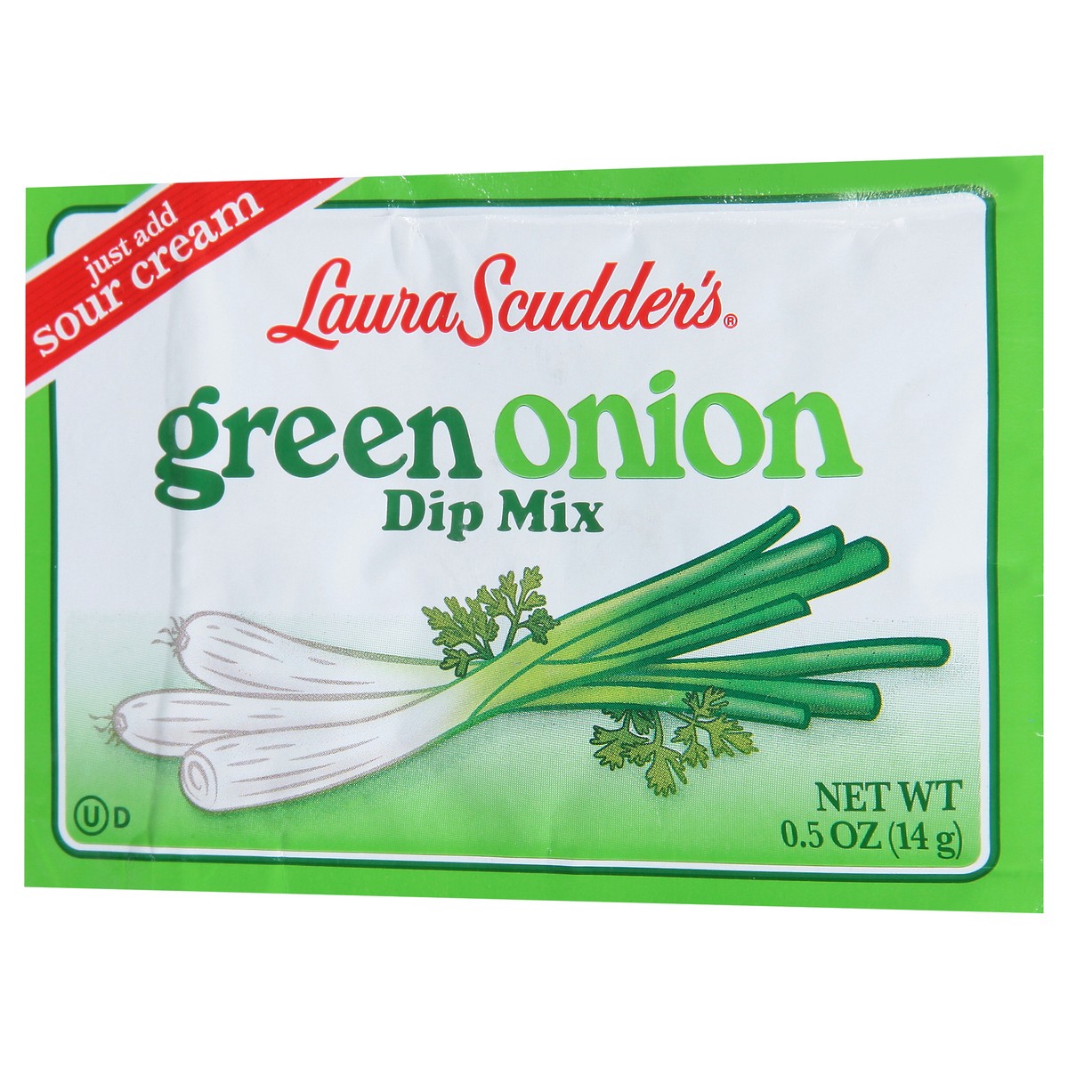 slide 4 of 9, Laura Scudder's Green Onion Dip Mix 0.5 oz, 0.5 oz