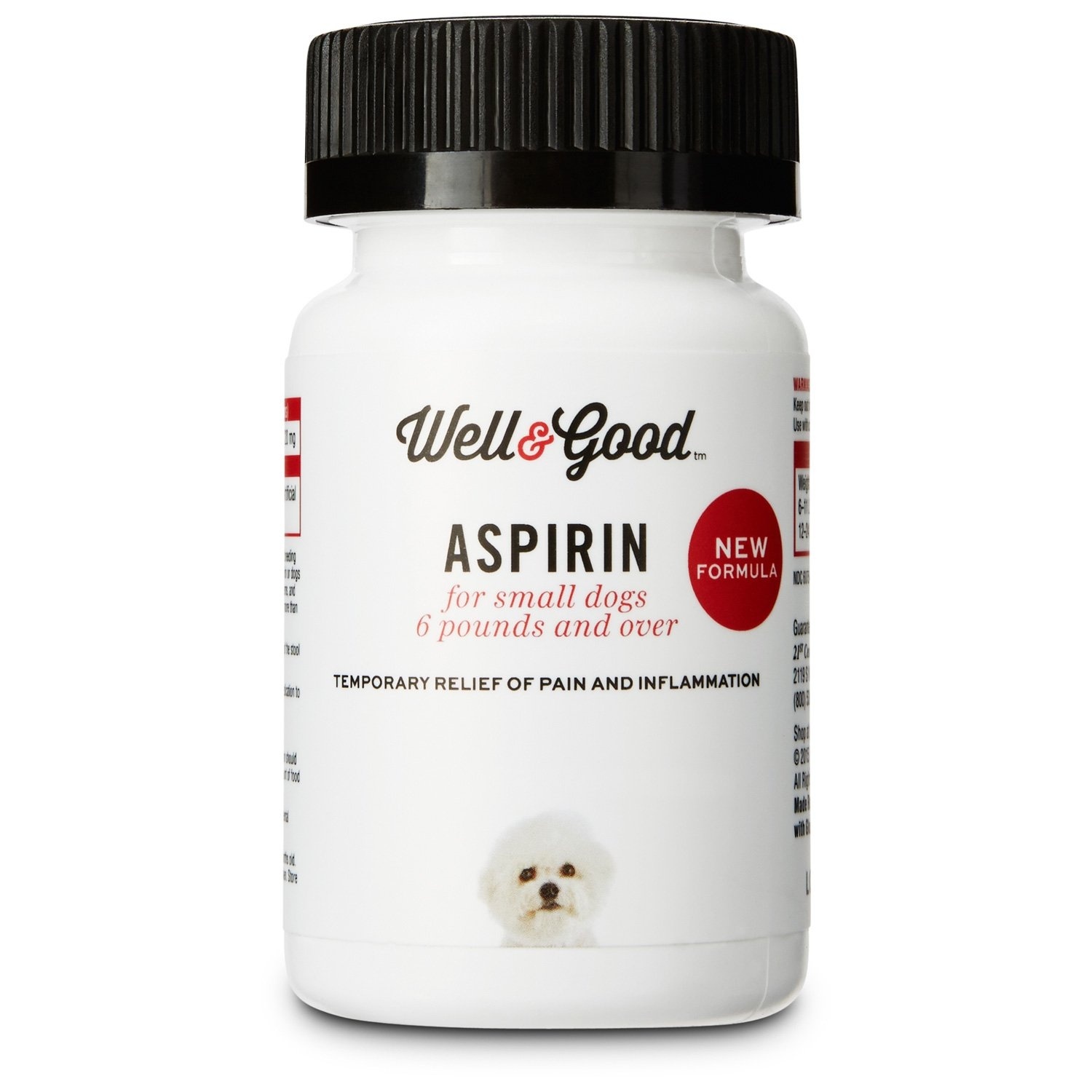 slide 1 of 1, Well & Good Buffered Small Dog Aspirin, 75 ct