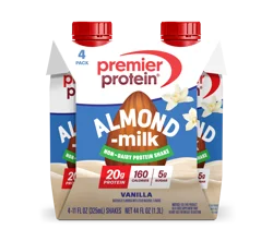 Premier Protein Almond Milk Van Shake 4Pk