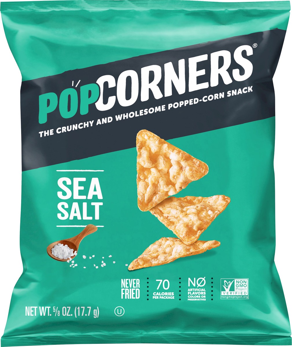 slide 2 of 6, PopCorners Popped Corn Snack Sea Salt 5/8 Oz, 0.625 oz