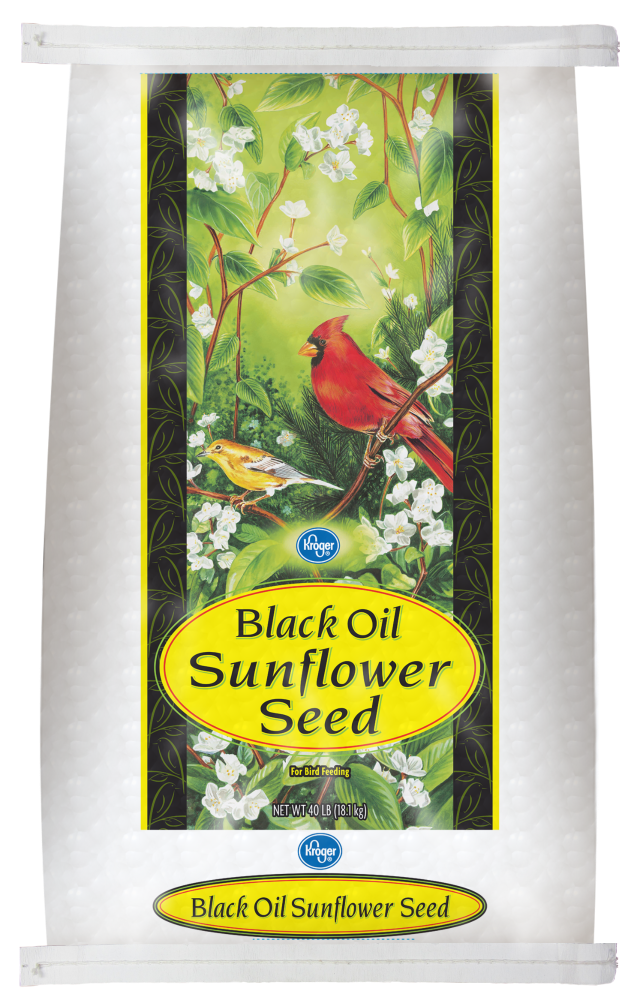 slide 1 of 1, Kroger Black Oil Sunflower Seed, 40 lb
