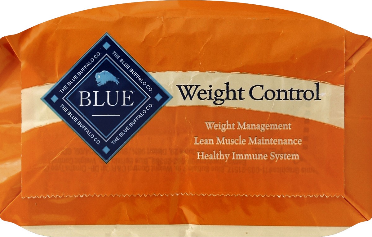 slide 5 of 6, Blue Buffalo Tastefuls Weight Control Natural Adult Dry Cat Food, Chicken 7lb bag, 7 lb