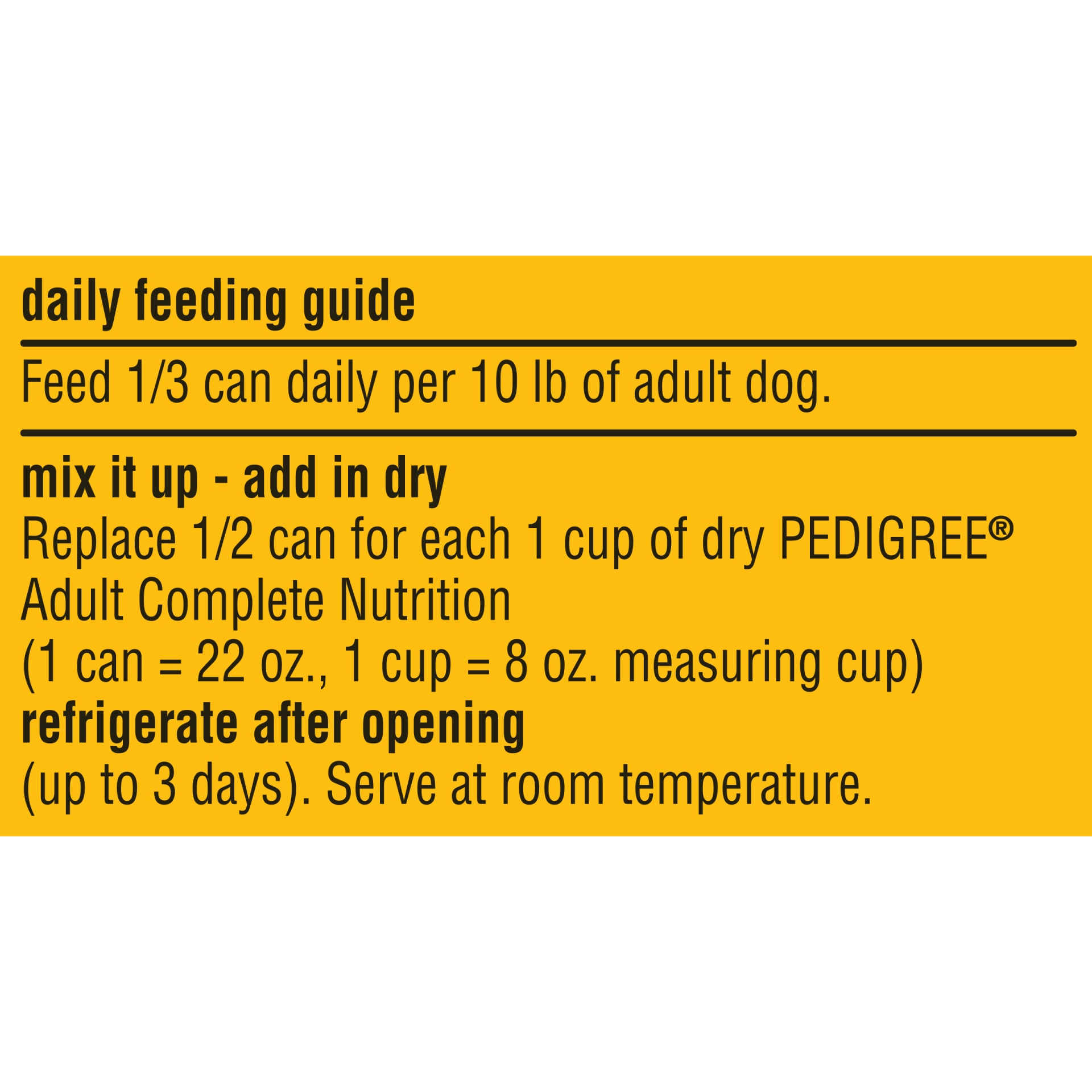 slide 7 of 7, Pedigree Meaty Ground Dinner With Chunky Beef Canned Dog Food, 22 oz