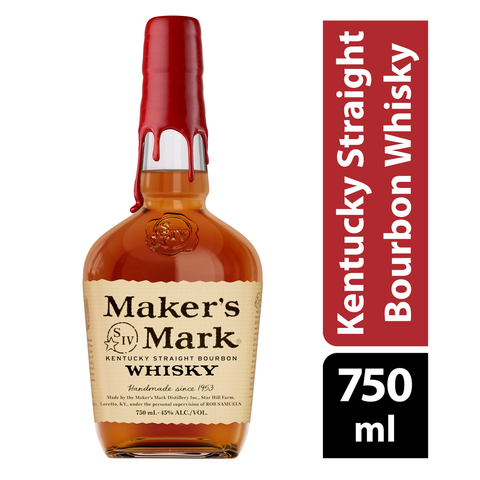 slide 1 of 2, Maker's Mark Makers Mark Bourbon, 750 ml