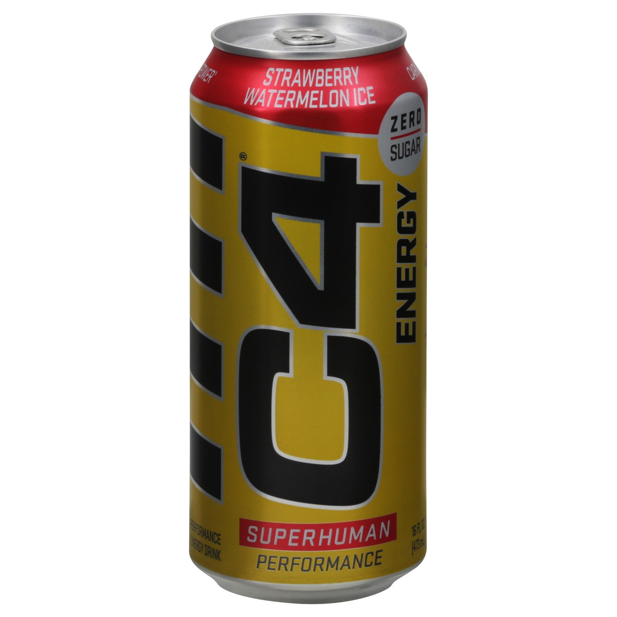 slide 1 of 12, C4 Sport Zero Sugar Performance Strawberry Watermelon Ice Energy Drink 16 fl oz, 16 oz