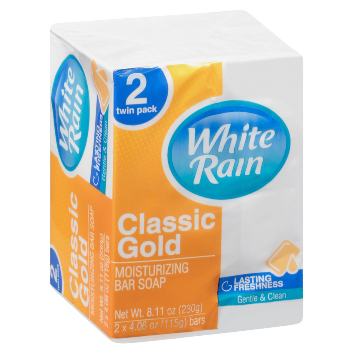 slide 2 of 9, White Rain Classic Gold Moisturizing Bar Soap Twin Pack 2 ea, 2 ct