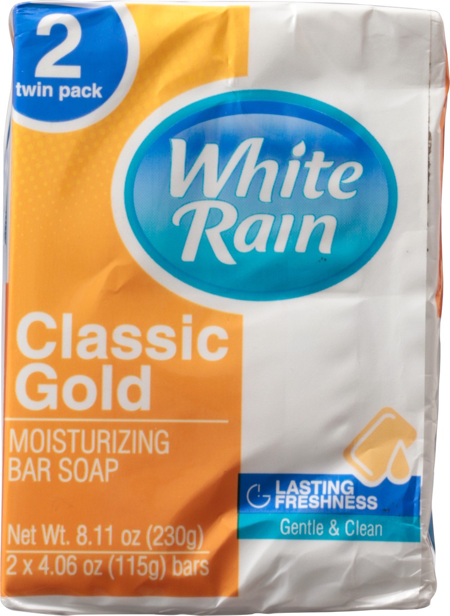 slide 3 of 9, White Rain Classic Gold Moisturizing Bar Soap Twin Pack 2 ea, 2 ct