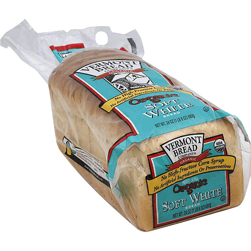 slide 2 of 2, Vermont Bread Vermont Company Bread - Organic Soft White, 24 oz