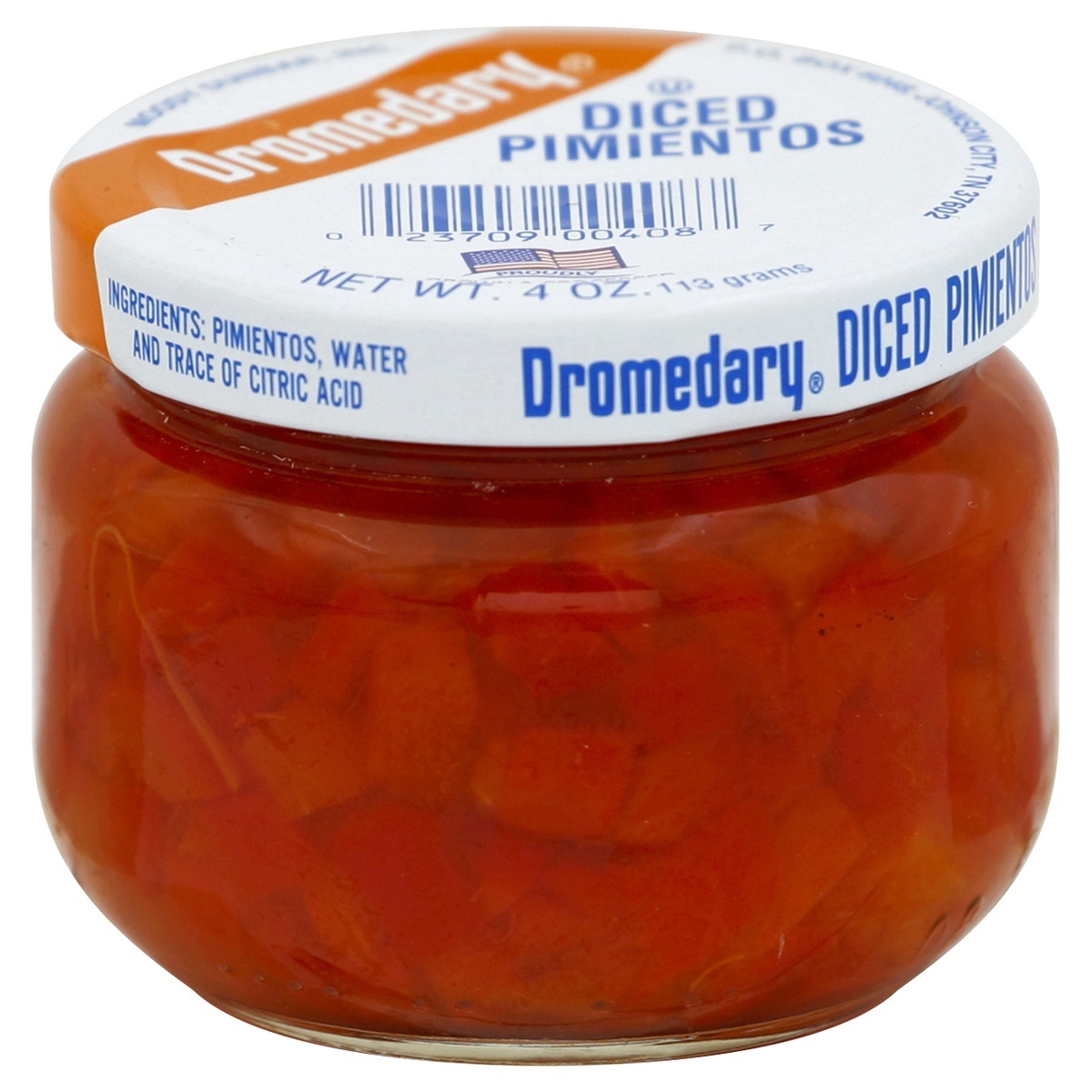 slide 1 of 1, Dromedary Diced Pimento, 4 oz