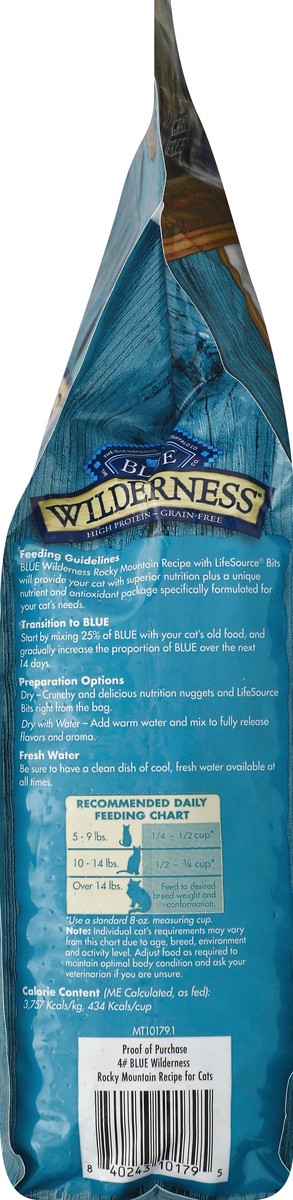 slide 3 of 7, Blue Food for Cats 4 lb, 4 lb