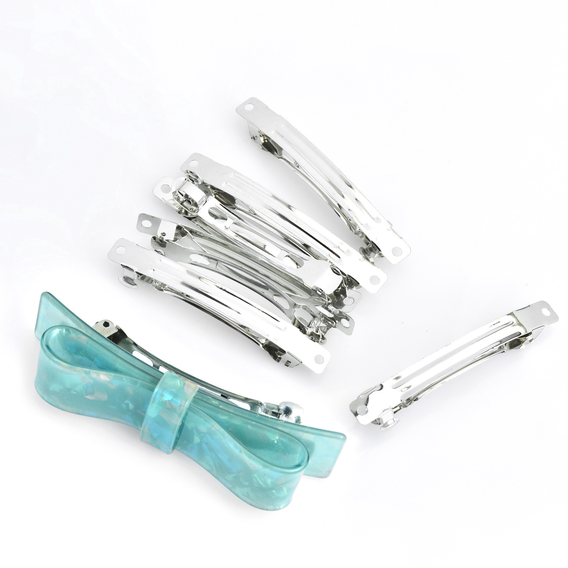 slide 2 of 3, 8.5mm French Barrette Blanks, 8ct. By Bead Landing, 5 mm