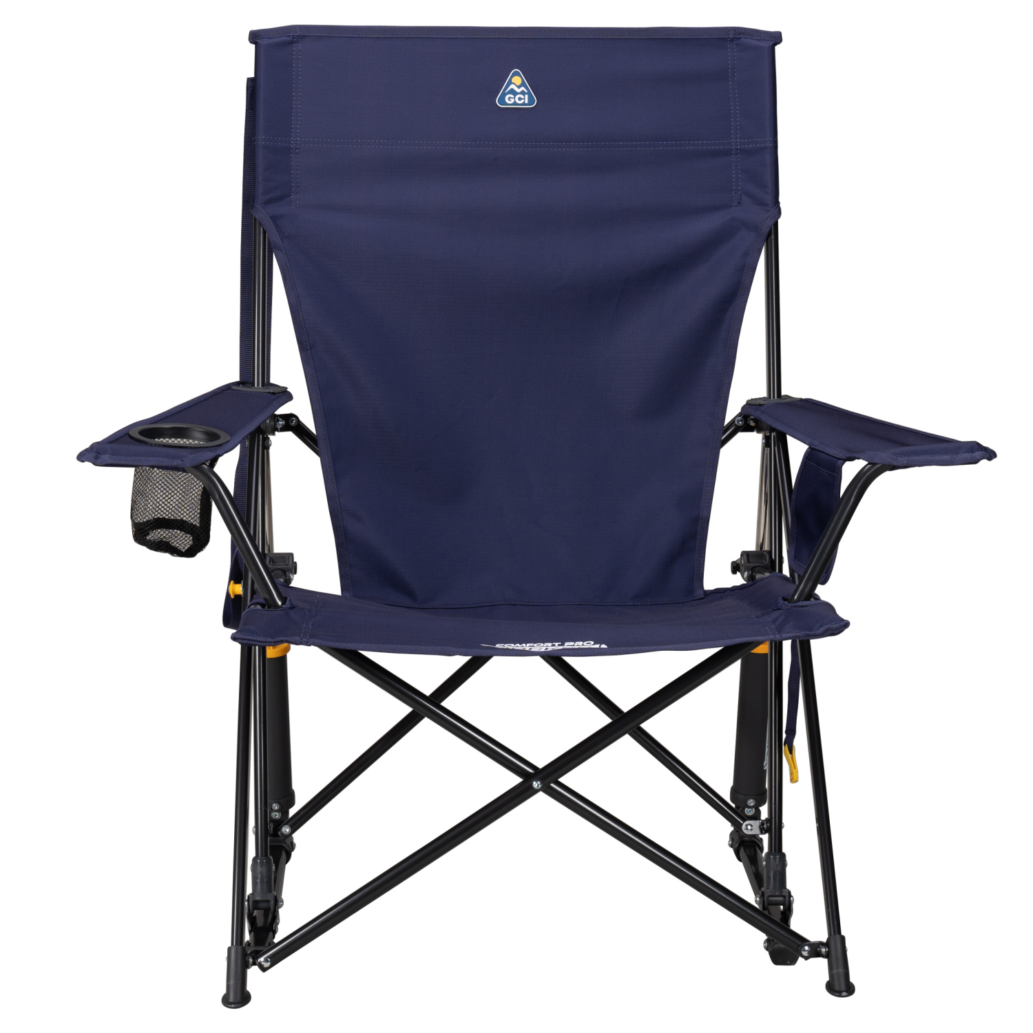 slide 1 of 5, GCI Outdoor Comfort Pro Rocker Folding Rocking Camp Chair - Rich Blue, 1 ct