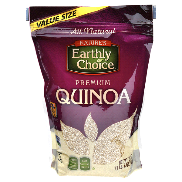 slide 1 of 1, Nature's Earthly Choice All Natural Premium Quinoa, 24 oz