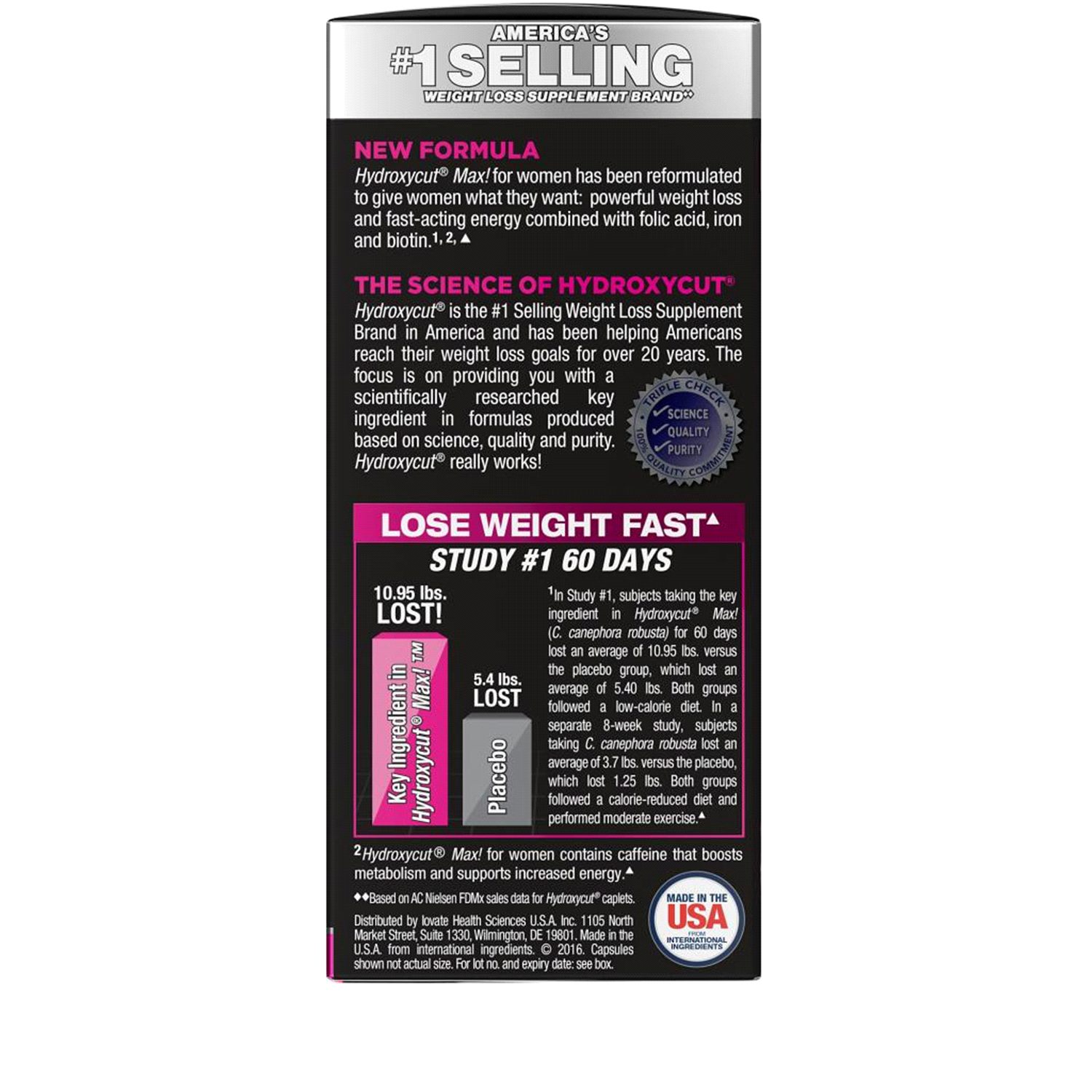 slide 3 of 3, Hydroxycut Max For Women Rapid Release Capsules, 60 ct